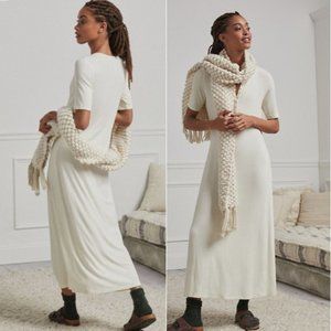 Dolan “Orla” (Anthropologie) Ivory Henley Maxi Dress – NWT